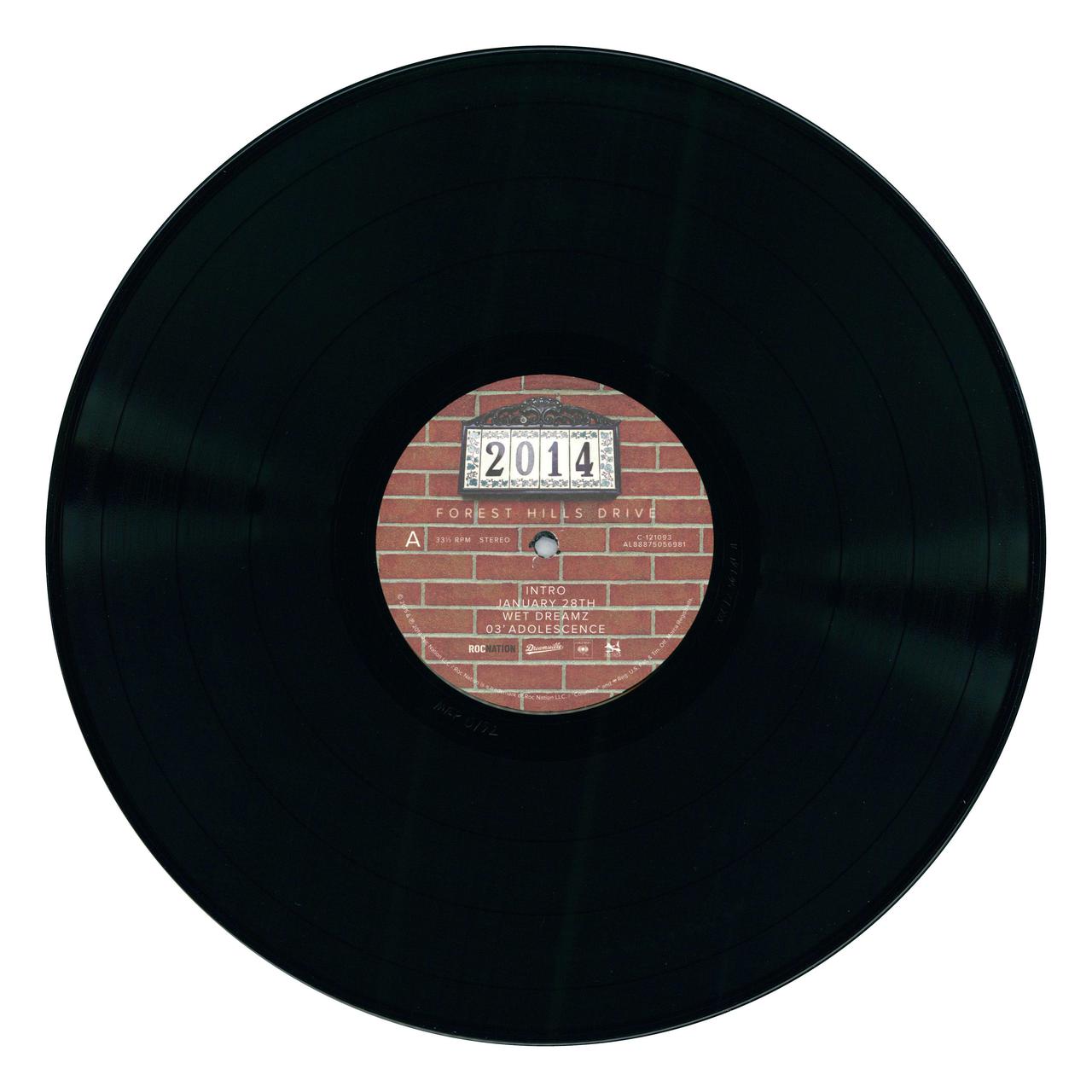 J. Cole 2014 FOREST HILLS DRIVE Vinyl Record